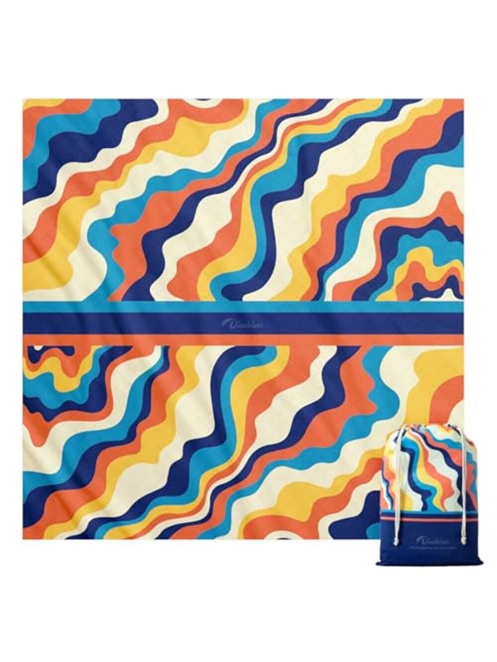 Waterproof Beach Blanket Sandproof Picnic Mat Foldable Camping Travel Blanket